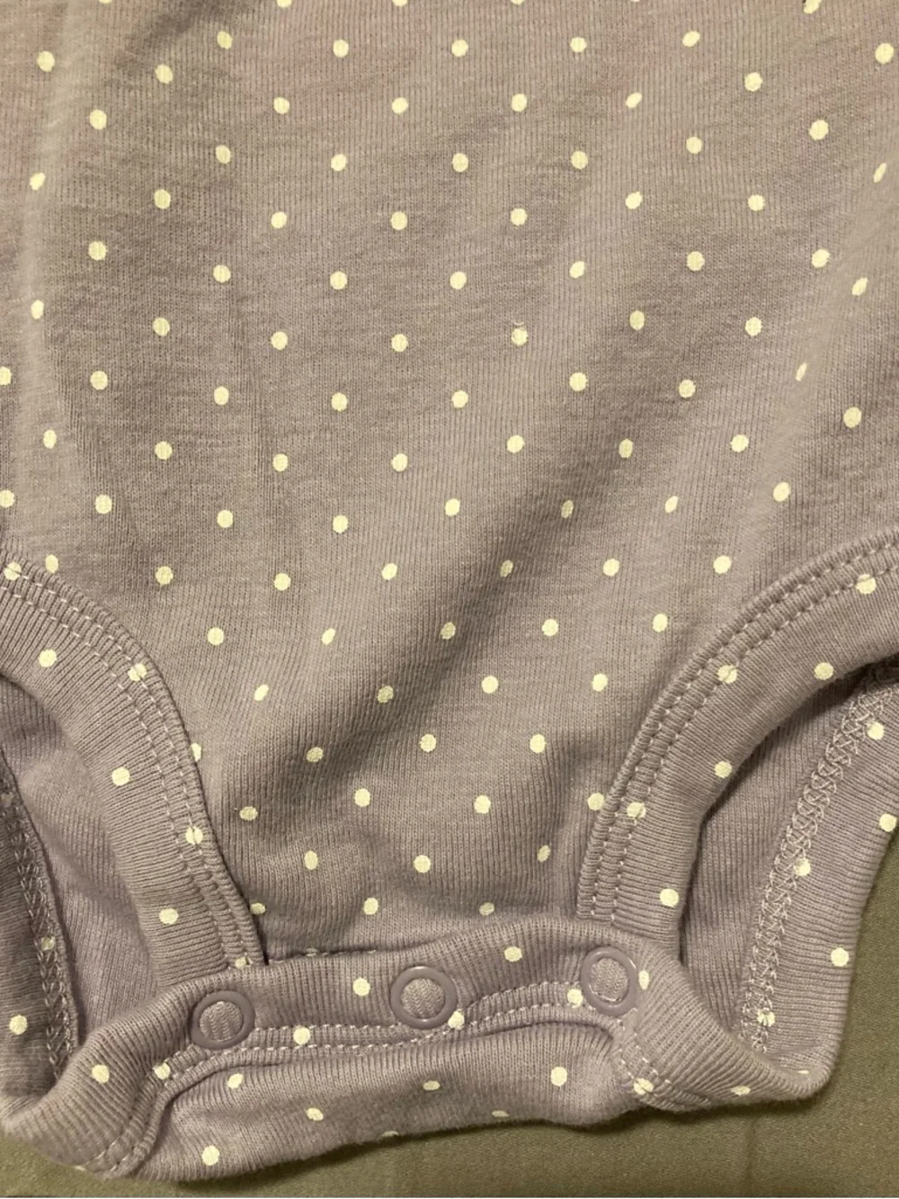 Carter's set of 5 Peach, Lavender Floral Baby One-Piece Bodysuit Set NWOT - Picture 4 of 4